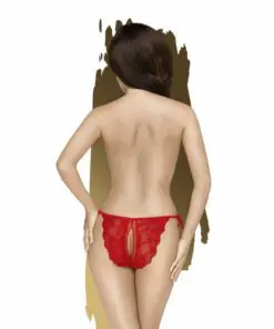 Too Hot To Be Real Panties Red