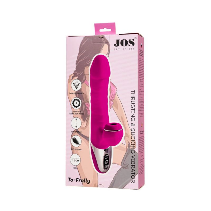 JOS To-Frolly Thrusting and Sucking Vibrator - Image 2