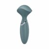 Satisfyer Mini Wand-er Stone Grey Wand Vibrator - Image 2