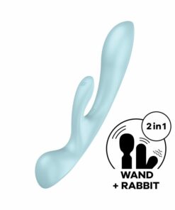 Satisfyer Triple Oh Light Blue