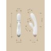 Pada Rabbit and G-Spot Pulsing Vibrator White - Image 3