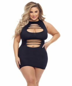 Cant Commit Dress Black