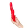 JOS Patti Moving Tongue Rabbit Vibrator Red - Image 3