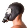 XTRM Classic 80s Fetish Rubber Gas Mask - Image 3
