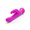 Happy Rabbit Curve Thrusting Rechargeable Rabbit Vibrator Purple - Image 2