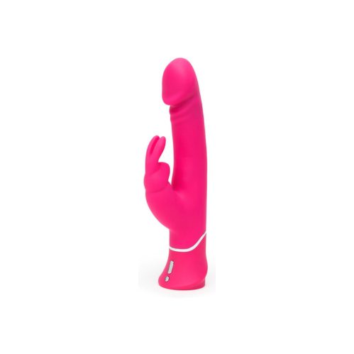 Happy Rabbit Happy Rabbit Realistic Dual-Density Rechargeable Rabbit Vibrator Pink