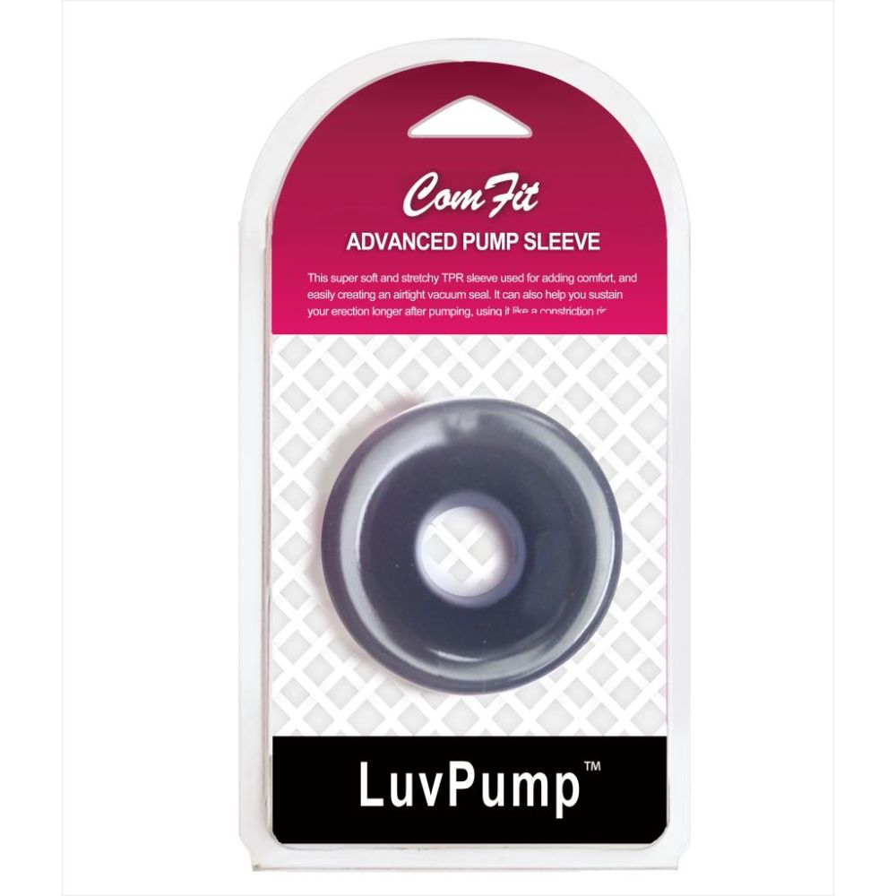 LuvPump Silicone Donut Cushion Black 1.75in-2.15in - Image 2