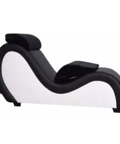 Alternative view of Kama Sutra Mebon Chaise Love Lounge Red w Black Pillows