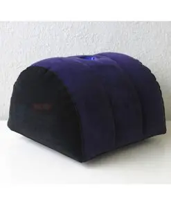 Inflatable Sex Positioning Half Dome Cushion with Toy Holder
