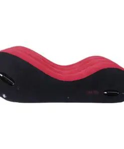 Large 1.5m Inflatable Suede Love Lounge with Handrail
