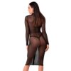 Noir Ecstasy Midi Dress - Image 8