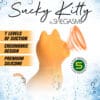 Shegasm Sucky Kitty 7X Clitoral Stimulator Orange - Image 2