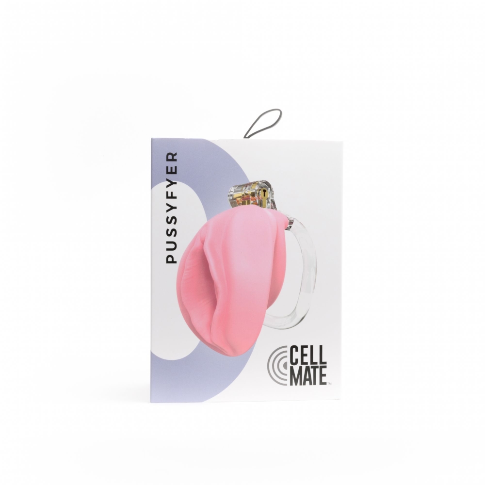 Sport Fucker Pussyfyer Pink Pussy Chastity Cage - Image 3