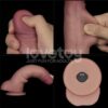 Lovetoy Vibrating Sliding Skin Pro II Silicone Dong 8.5" - Image 3