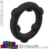 OxBalls Spinner Silicone Ring Black - Image 3