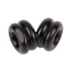 Double Stacked Dual Pleasure Ring Black - Image 2