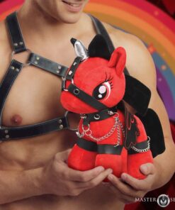 Alternative view of Master Series Scarlet Chainheart Bondage Pony