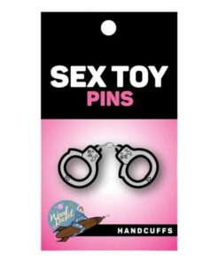 Handcuffs Enamel Pin