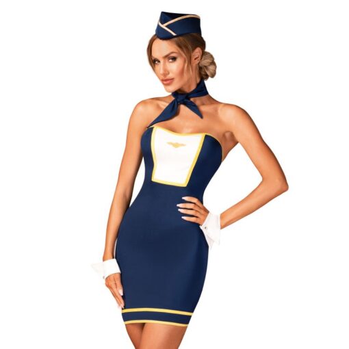 Obsessive Stewardess 4 Pc Uniform