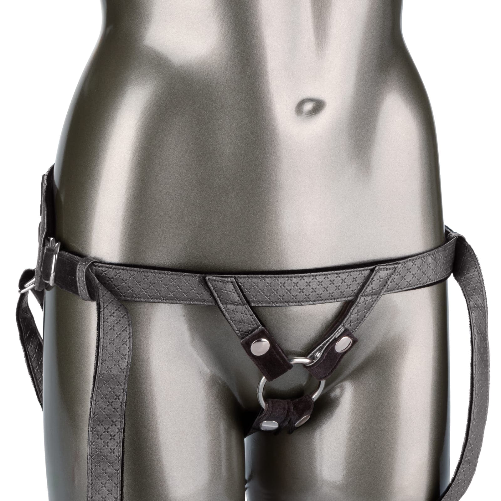 CalExotics Her Royal Harness: The Regal Princess - Pewter