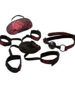 CalExotics Scandal Bed Restraint Kit Red