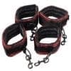 CalExotics Scandal Bed Restraints - Red - Image 5