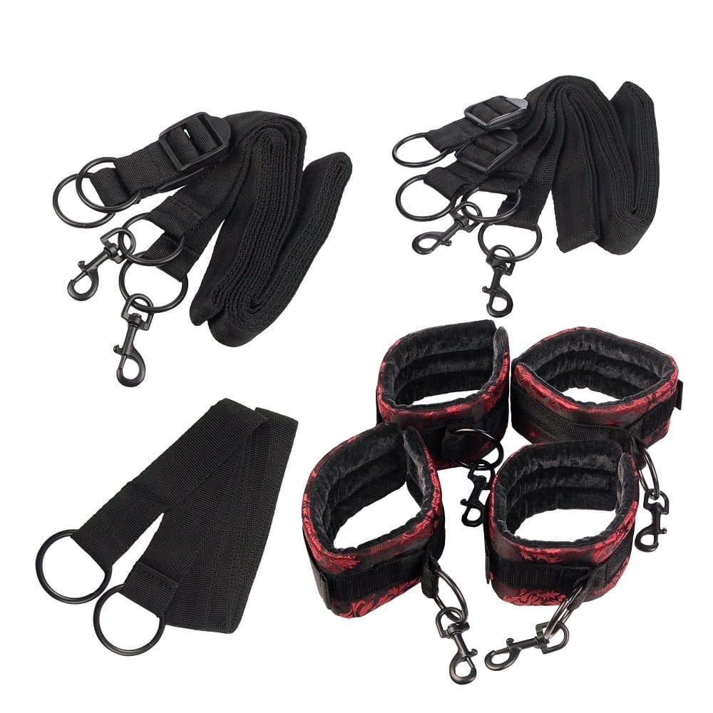 CalExotics Scandal Bed Restraints Red