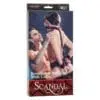 CalExotics Scandal Breathable Ball Gag With Cuffs Red - Image 2