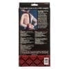 CalExotics Scandal Breathable Ball Gag With Cuffs Red - Image 3