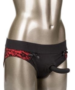 Alternative view of CalExotics Scandal Pegging Panty Set L/XL