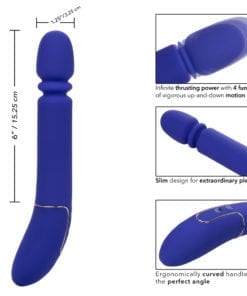 Alternative view of CalExotics Shameless Slim Thumper Thrusting Vibrator