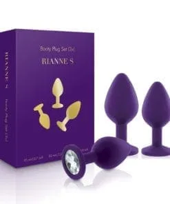 Alternative view of Rianne-S Booty Plug Set - 3 Sizes