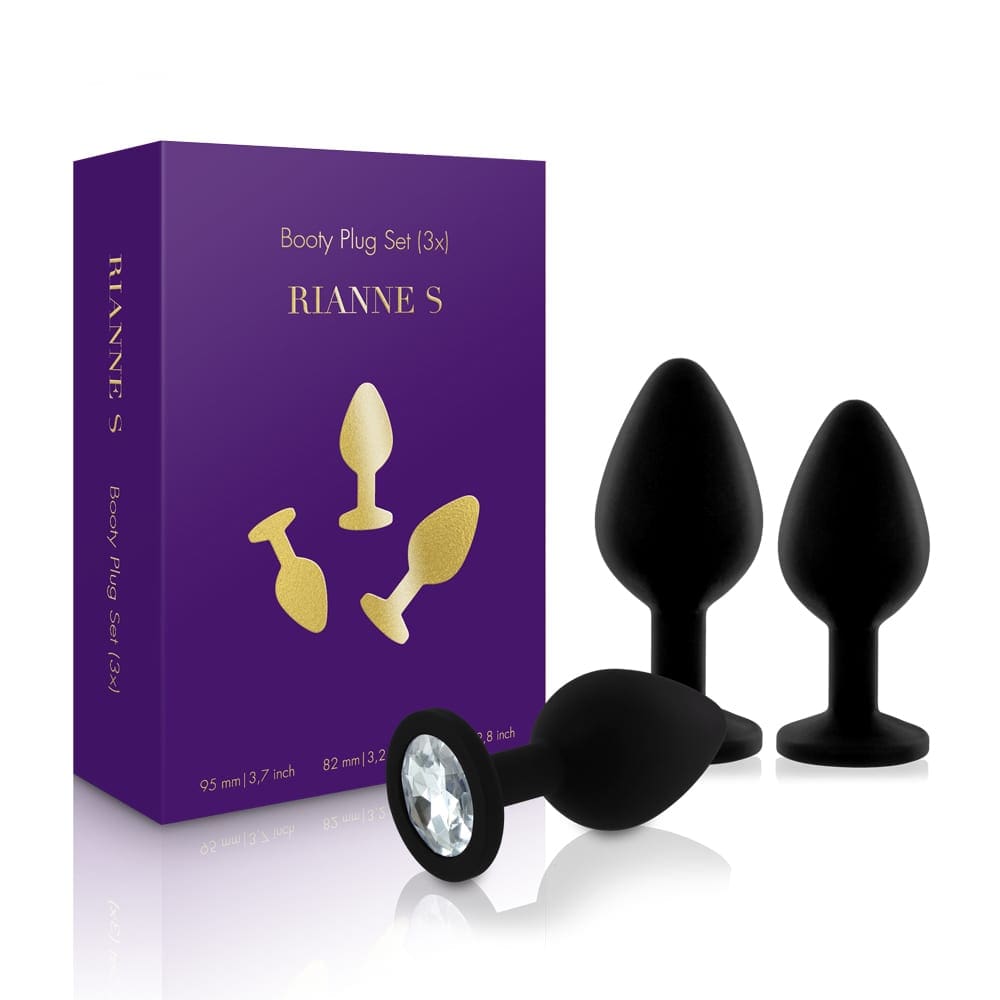 Rianne-S Booty Plug Set - 3 Sizes - Image 9